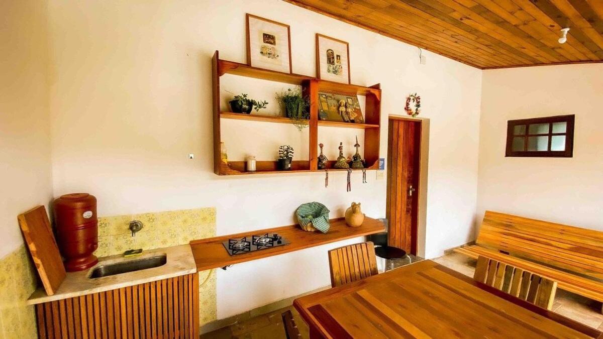 Chale Com Vista Incrivel Villa São Roque Exteriör bild