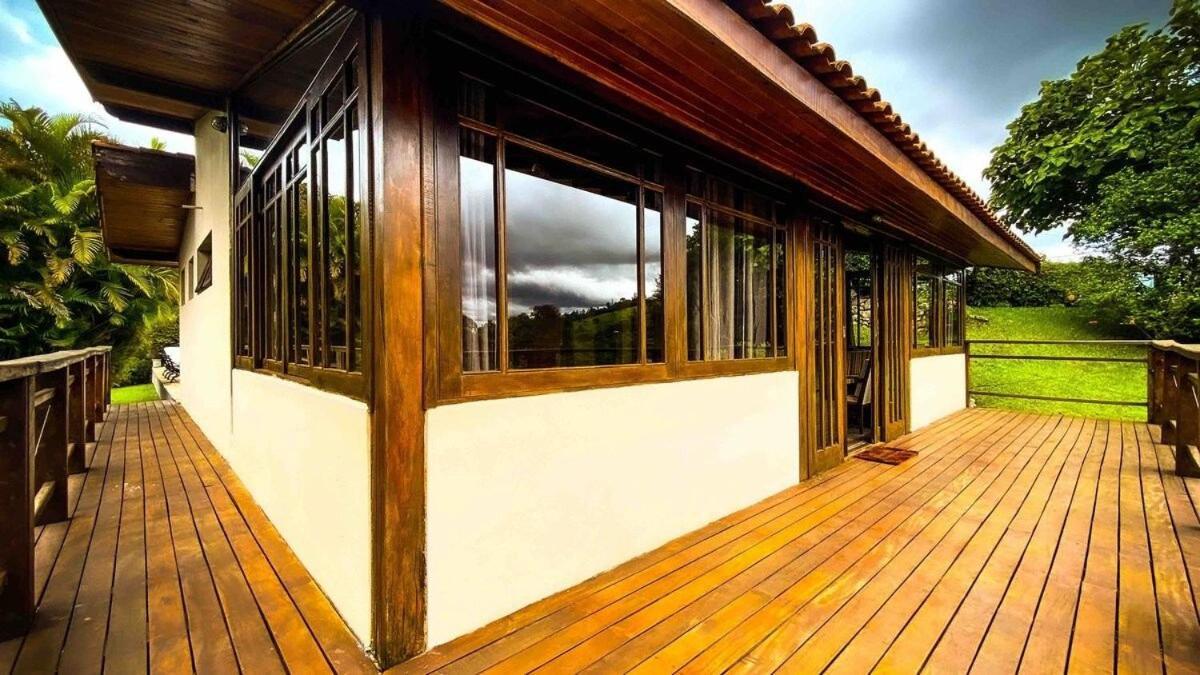 Chale Com Vista Incrivel Villa São Roque Exteriör bild