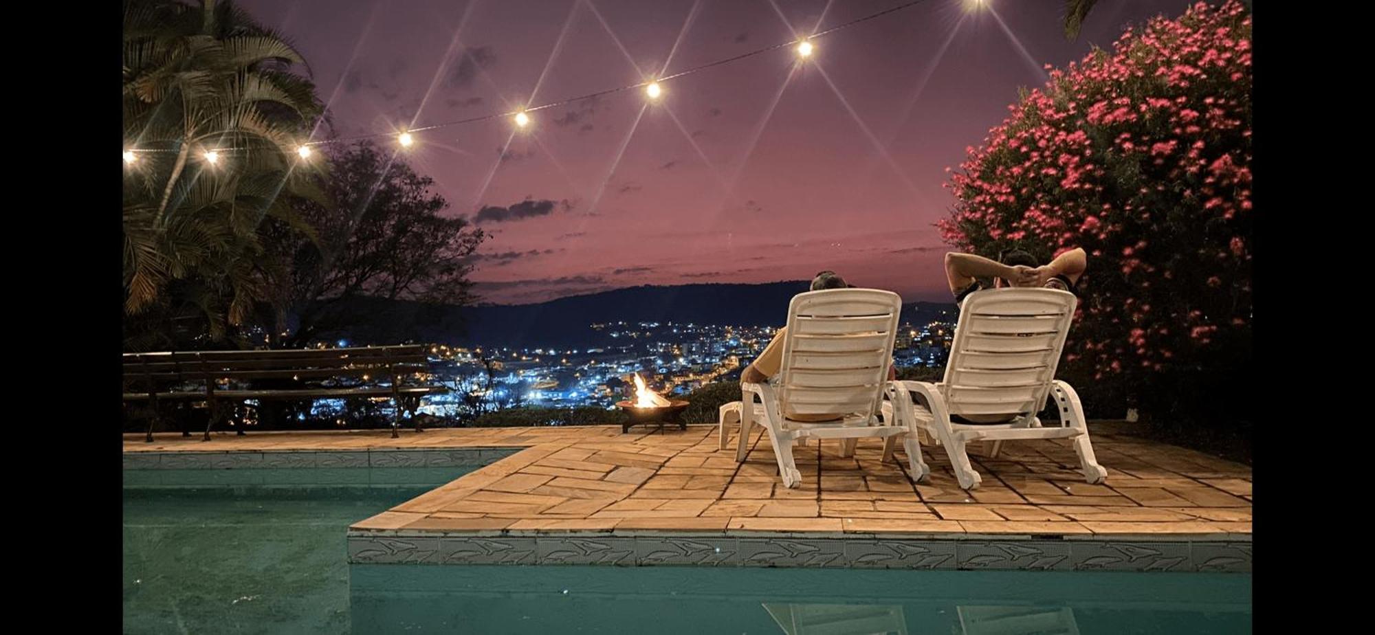 Chale Com Vista Incrivel Villa São Roque Exteriör bild