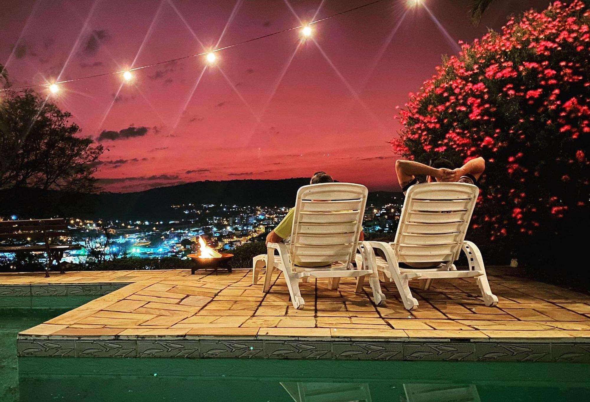 Chale Com Vista Incrivel Villa São Roque Exteriör bild