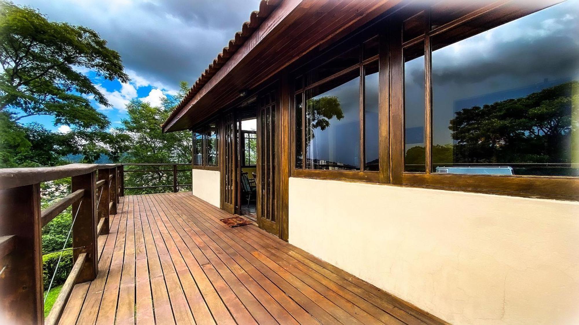 Chale Com Vista Incrivel Villa São Roque Exteriör bild